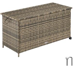 Tectake® Contenitore per cuscini Kuusamo 116 x 54 x 64 cm