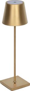 Sigor lampada da tavolo ricaricabile NUINDIE 380mm color oro