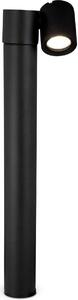 Luce da esterno Alluminio GU10 IP54 regolabile 55 cm di altezza Nero Moderno