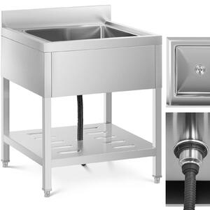 Expondo Royal Catering Lavello - 1 vasca - Acciaio inox - 70 x 70 cm