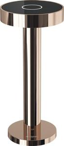 Lampada da tavolo SOMPEX Boro, altezza: 220 mm, ø: 90 mm, oro rosa