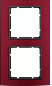 Berker 10123012 Cornice in alluminio, rosso/antracite Berker B.3