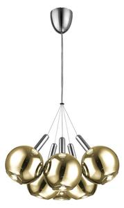 UNIQUE BALLS SP6 - Apparecchio LED a sospensione 30W (3120lm, 3000K) - Design moderno Ø60cm, Illuminazione interna
