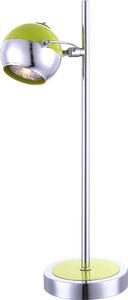 Lampada da tavolo Globo, modello Tl, finitura cromata, 1 attacco GU10 per lampada LED, codice prodotto 57886-1T