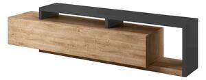 Tavolo TV di design KIBOU, rovere Ribbec