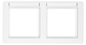 Berker 10226019 Cornice con campo di scrittura bianco polare, comprensiva di Berker Q.1