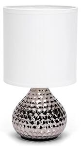 Aigostar - Lampada da tavolo 1xE14/40W/230V cromo