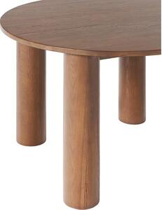 Tavolo da pranzo rotondo in legno di quercia Ohana, Ø 120 cm