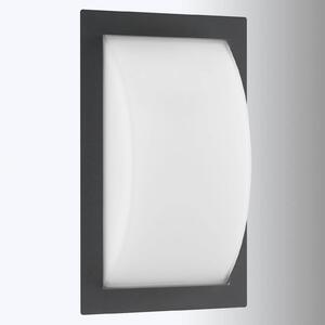 LCD Applique da esterno a LED Ivett in grafite