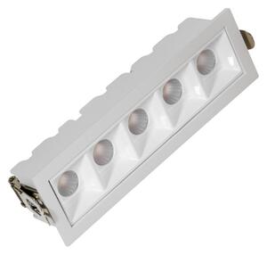 Faro LED da Incasso 12W, Foro 140x35mm, OSRAM LED, Bianco Colore Bianco Naturale 4.000K