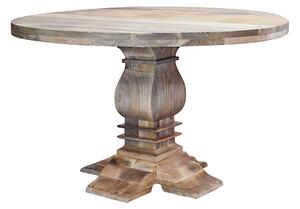 ZAFFIRO - tavolo rotondo in legno massiccio