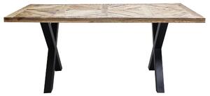 FLIX - tavolo con piano in legno massiccio