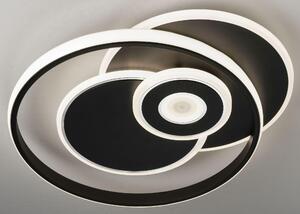 Casa NOVA plafoniera JUKA WHT 54x6x45 cm nero Lampada da soffitto