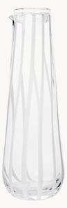 Caraffa in vetro soffiato Stripe, 800 ml