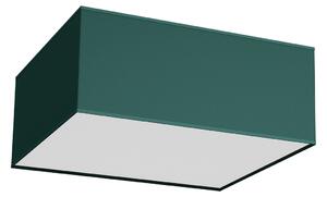 Plafoniera quadrata VERDE verde 3xE27x40W in tessuto, dimensioni: 13x50x50 cm, IP20 Milagro
