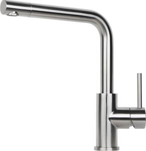 Miscelatore monocomando Reginox Somo acciaio inox spazzolato