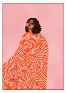 Poster The Woman With the Swirls