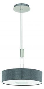 Lampada a sospensione a LED Demmitt Ø 53cm 2700lm cromo, grigio