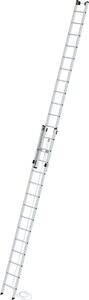 Scala di accesso a fune in 2 parti senza traversa 2x14 pioli
