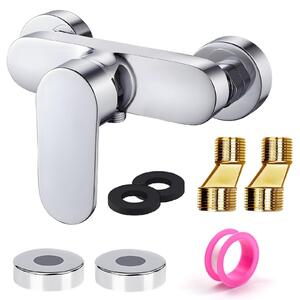 Solidchoice - Miscelatore monocomando per lavello o doccia, con valvola in Vetroceramica
