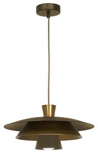 Lampada a sospensione decorativa titanio oro Plato 1xE27 15W Luminex