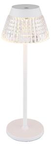 Lampada da tavolo senza fili con batteria ricaricabile touch dimmer Lampada da tavolo in cristallo dimmerabile 58456W