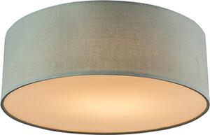 Lampada da soffitto verde da 30 cm con LED Drum LED