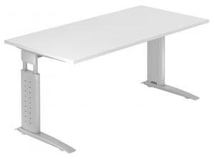 UNDA 16 S - 160 x 80 regolabile in altezza Bianco/Argento