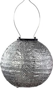 LUMIZ Illuminazione da giardino - Luci per esterni - Topaze Round - 20cm - Argento