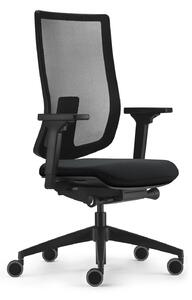 Sedus se:do pro light 2, sedia girevole con membrana in rete, blu scuro