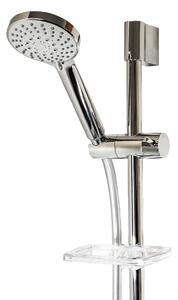 Set doccia tecuro Sunshine-100 - con 5 funzioni: doccetta, flessibile da 160 cm, barra a muro da 68 cm