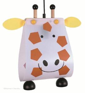 Lampada a sospensione Niermann Leuchten Giraffe - Dimensioni: 40 cm x 30 cm x 20 cm - Colore: bianco-marrone; 145