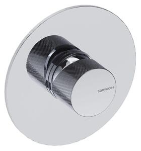 SANYCCES LOOP K Miscelatore doccia da incasso con corpo da incasso, cromato