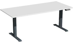 Tavolo Elevate Plus 1800x800x630-1280mm antracite/grigio chiaro