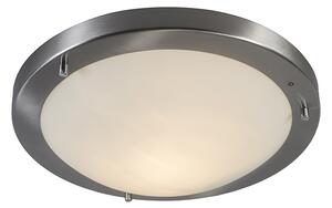 Lampada da soffitto moderna in acciaio IP44 Yuma 31