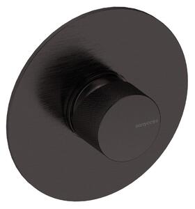 SANYCCES LOOP K Miscelatore doccia da incasso con corpo da incasso, nero metallizzato