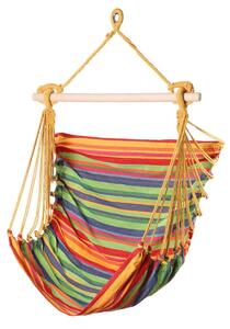 Conacord: poltrona sospesa, dondolo sospeso, amaca con seduta, Bahia, seduta dondolante, dondolo con seduta, amaca colorata