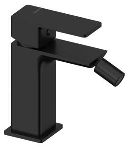 SANYCCES CUBO Miscelatore monocomando per bidet, nero opaco