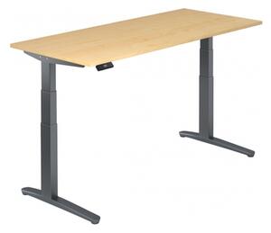 XBHM 19 GG - Acero 180 x 80, regolabile elettricamente in altezza