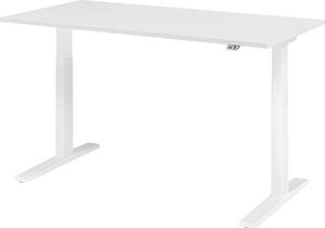 Scrivania Sit/stand XMKA16, 1600 x 800 x 700-1200 mm, bianco/bianco