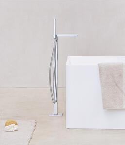 SANYCCES CUBO Miscelatore monocomando per vasca da bagno, cromato