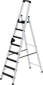 Scaletta 250 kg, accesso unilaterale con gradino a clip R13 8 gradini