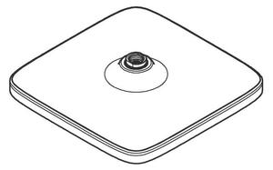 Soffione Tempesta Cube 250 250x250mm cromato