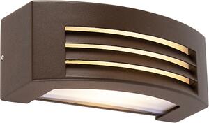 Applique moderna color ruggine IP44 Hurricane 1