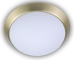 Luce da corridoio Illuminazione da corridoio Ciotola da soffitto rotonda Ø45cm in vetro opalino ottone opaco NUOVO