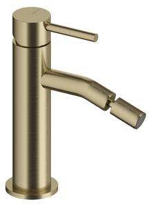 Miscelatore monocomando per bidet SANYCCES LOOP ColdOpen, oro spazzolato