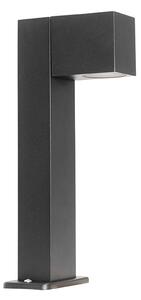 Lampada da esterno industriale a colonna, nera, 35 cm, IP44, Baleno