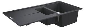GROHE K400 lavello in granito 500 x 1000 mm nero 31642AP0