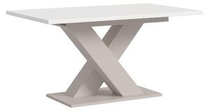 Xonox.home Tavolo da pranzo Motion Imitazione cashmere/ imitazione bianco L/A/P: 150x76x90 cm