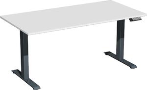 Tavolo Elevate Plus 1600x800x630-1280mm antracite/grigio chiaro